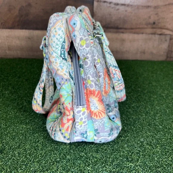 Vera Bradley Crossbody Bag Floral Quilted Lightweight Travel Purse - Picture 9 of 12